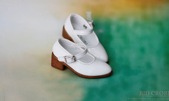 SHC-Heel pumps (White) | Item in Stock | SHOES