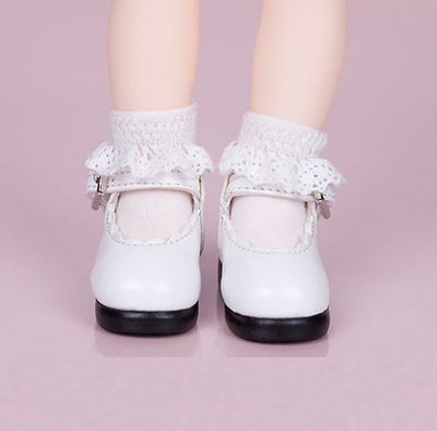 LS-03 FLOWER SHOES (White) for LittleFee | Preorder | SHOES