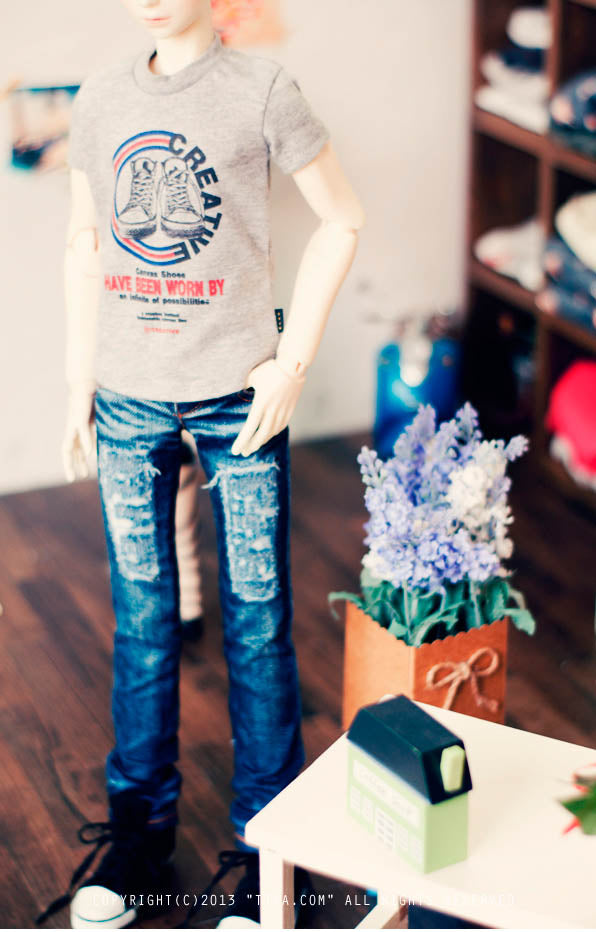 SD 13 Boy Destroyed Washing Jean | Item in Stock | OUTFIT