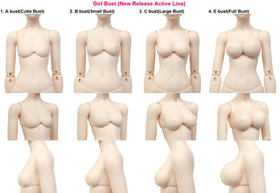 MiniFee GIRL Body (New Release Active Line) | Preorder | PARTS
