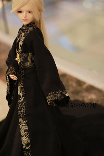Chinese clothes Jet black 60cm [30%OFF] | Item in Stock | OUTFIT