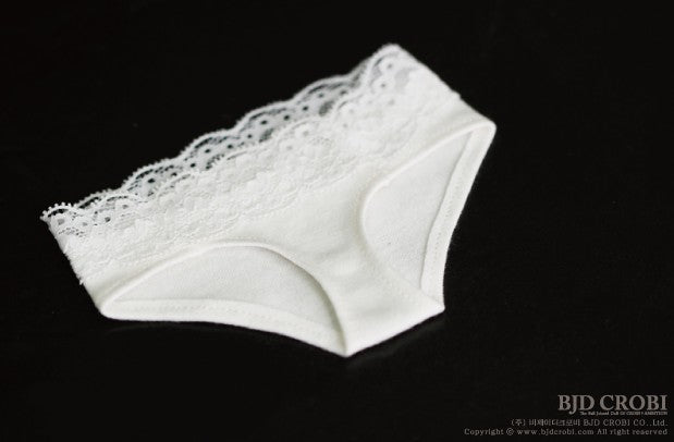 OFM-Lace Panties (White) | Item in Stock | OUTFIT