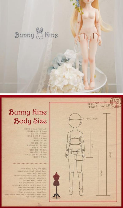 [Bunny] Yami NS Doll / 35cm (White Skin) | Preorder | DOLL