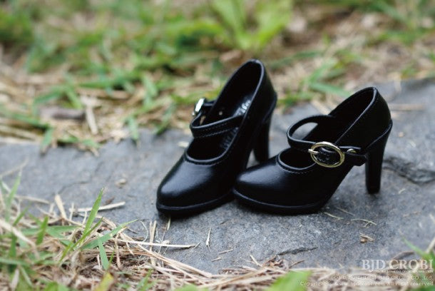 SHG-Strap heel (Black) | Item in Stock | SHOES