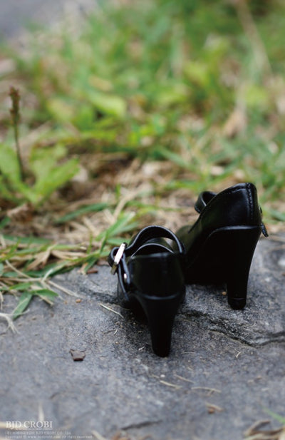 SHG-Strap heel (Black) | Item in Stock | SHOES