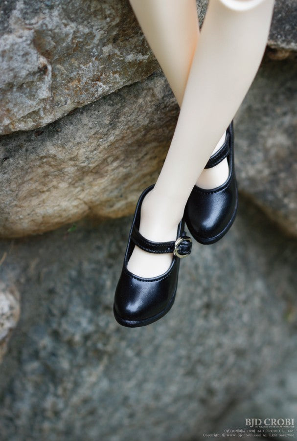 SHG-Strap heel (Black) | Item in Stock | SHOES