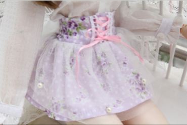 Purple Little Rose Pearl Skirt DDL 1/3 | Item in Stock | OUTFIT