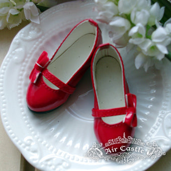 Ribbon Pumps(Red)40cm MDD | Item in Stock | SHOES