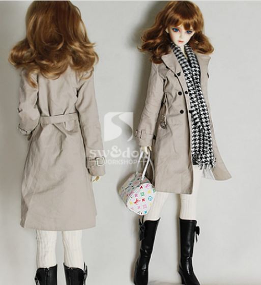 Trench coat 1/4 Beige | Item in Stock | OUTFIT