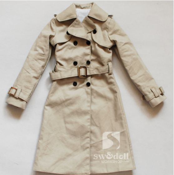 Trench coat 1/4 Beige | Item in Stock | OUTFIT