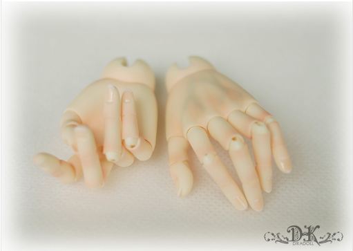 1/3 male hands (short nail) | Item in Stock | PARTS