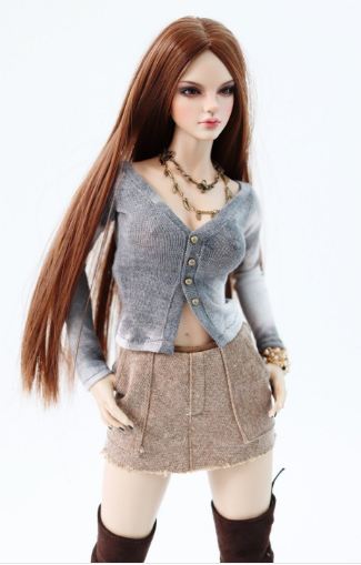 MSD_Bleach Cardigan Set (Bleach) | Item in Stock | OUTFIT