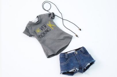 MSD_Graphic T-Shirts Set (Gray) | Item in Stock | OUTFIT