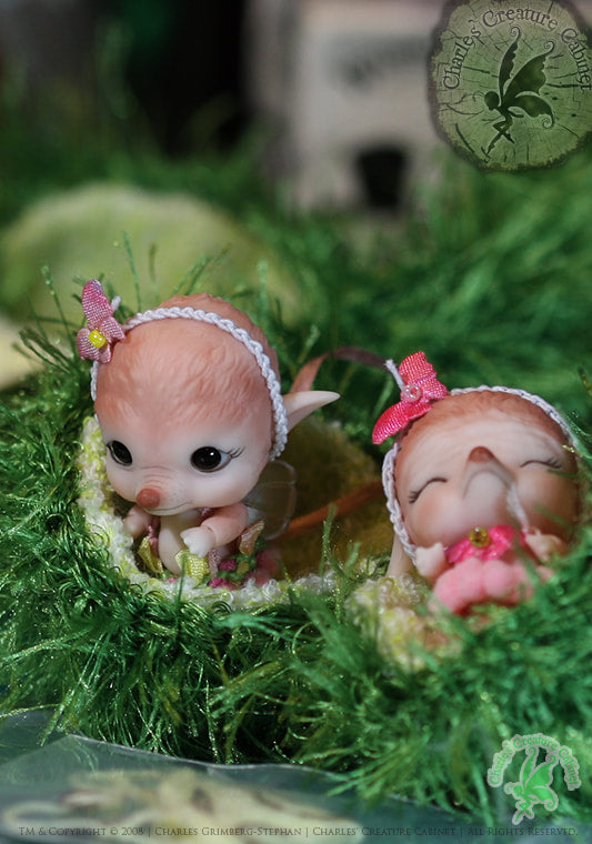 Fuzzy Chestnut ~Baby Bed~ "soft" by Fairy Fragilities | Preorder | ACCESSORY