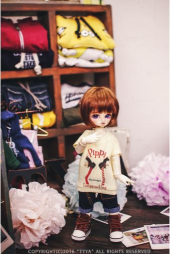 USD Pippi long T-shirt (Yellow) | Item in Stock | OUTFIT