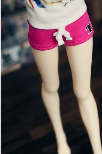 SD13 girl Sweat short pants (Hot pink) | Item in Stock | OUTFIT