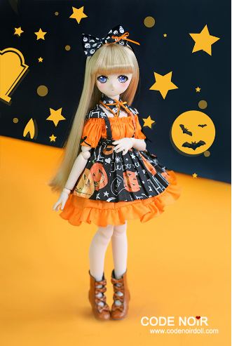 CMD000078 Halloween Pumpkin Girl | Item in Stock | OUTFIT