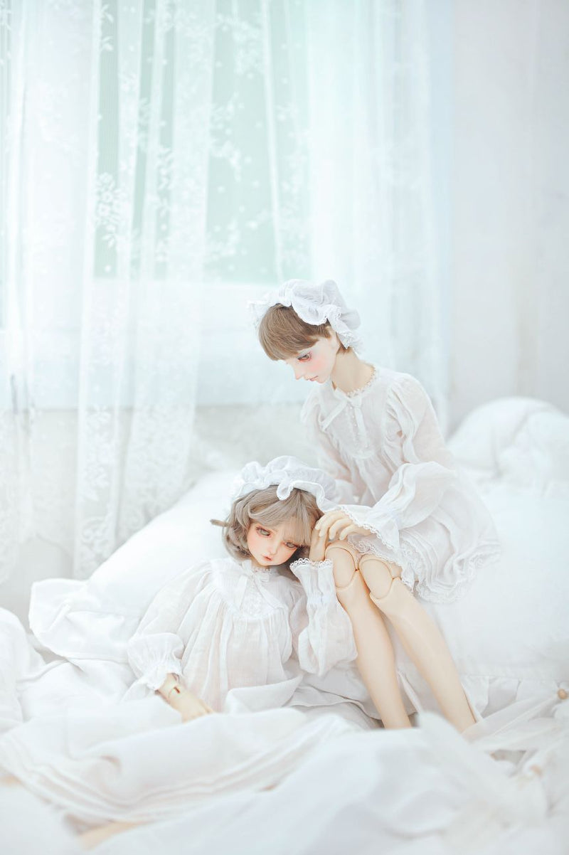 Simple feather Night-gown SD 16 - B set | Preorder | OUTFIT