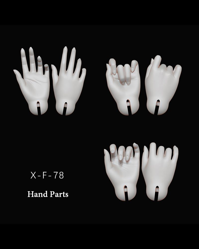 1/2 Hand Parts (Fits X-F-78) | Preorder | PARTS