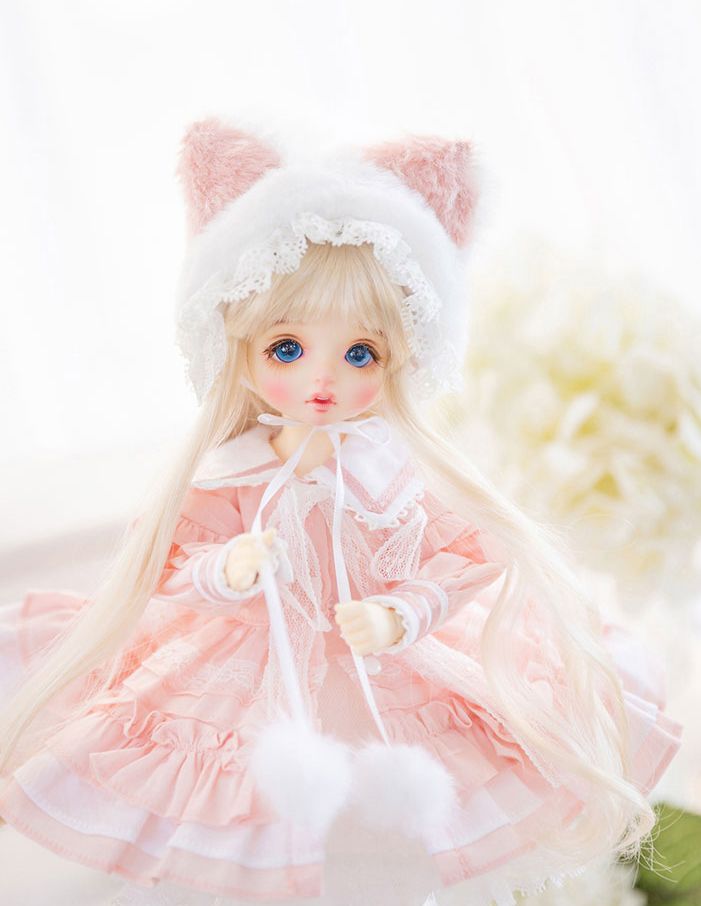 [USD]Kitty sailor dress(Pink)&[NineBJD] Doll SET | Preorder | DOLL
