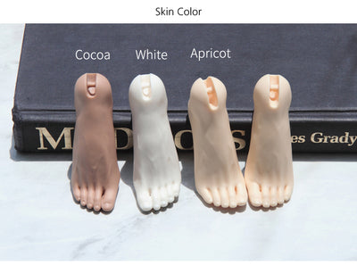 Heel Feet for Guys (White Skin) [50% OFF]  | Item in Stock | PARTS