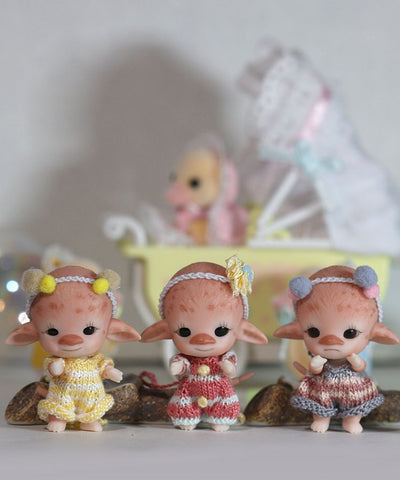 BJD Charles Creature Cabinet Princess Kaba et Kakibe BJD Charles Creature Cabinet Princess Kaba et Kakibe