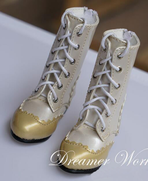 bandage color stitching boots(gold) 60cmGirl | Item in Stock | SHOES