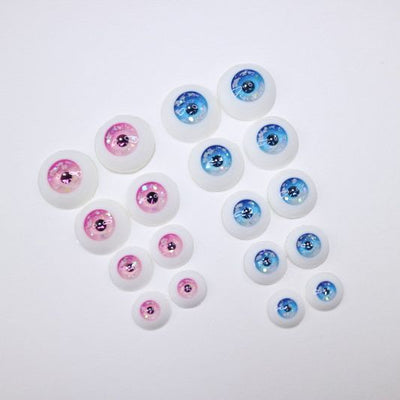 Cloud Eyes -Pink Black Pupil 14mm | Item in Stock | EYE