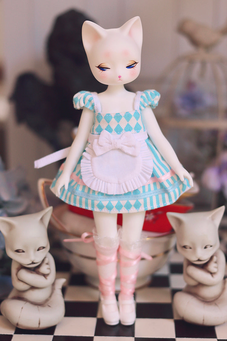 Mariko Cat (white_ blue eyes) [Limited Quantity] | Preorder | DOLL