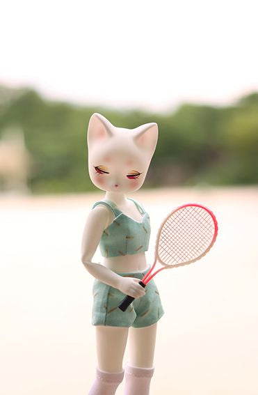 Mariko Cat (white_ pink eyes) [Limited Quantity] | Preorder | DOLL