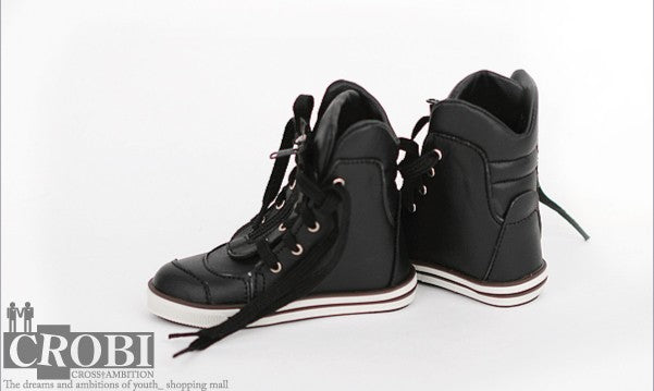 SHB-high top sneakers (All black) | Item in Stock | SHOES