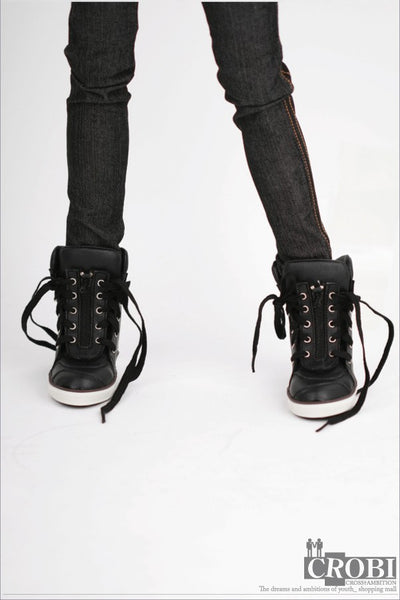 SHB-high top sneakers (All black) | Item in Stock | SHOES