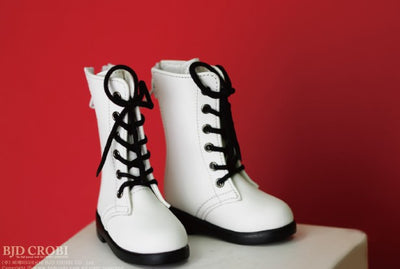 SHC Laceup boots (White) | Item in Stock | SHOES