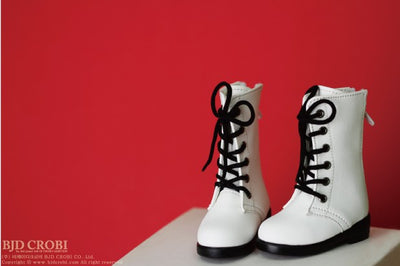 SHC Laceup boots (White) | Item in Stock | SHOES