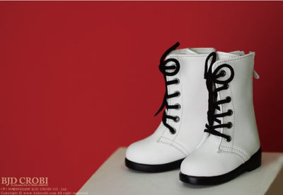 SHC Laceup boots (White) | Item in Stock | SHOES