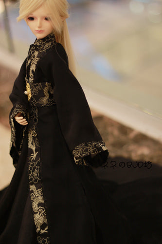 Chinese clothes Jet black 40cm [Limited Time] | Item in Stock | OUTFIT